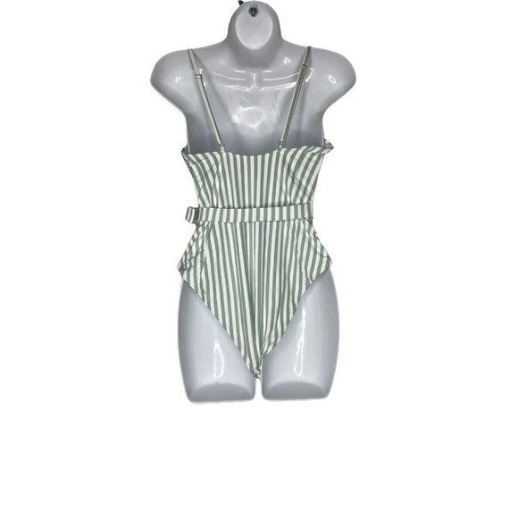 We Wore What X Onia Women’s Danielle‎ Jadette Stripe One Piece Swimsuit SZ L - Picture 5 of 8